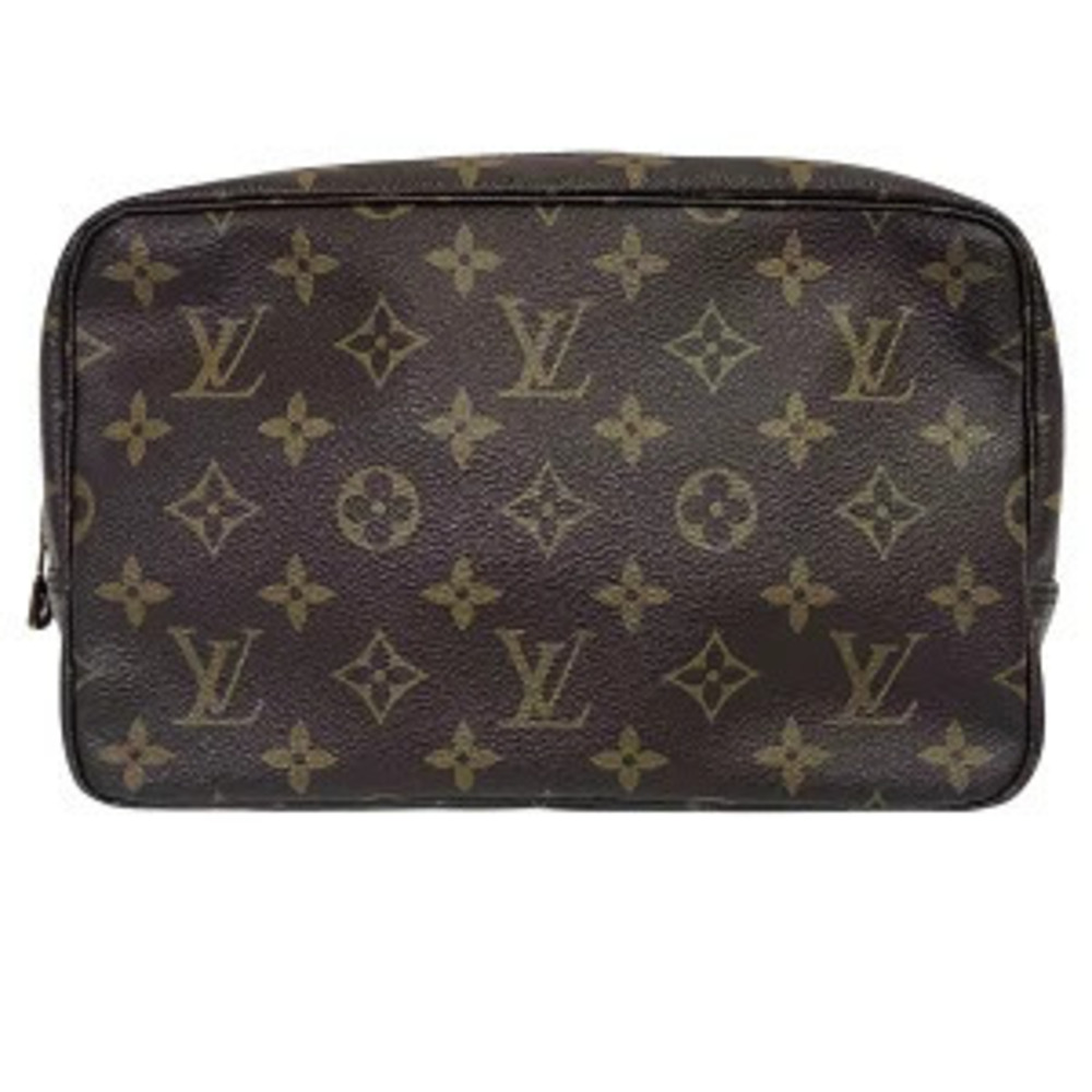 Louis Vuitton Trousses Toilette Pouch Clutch Monogram Canvas